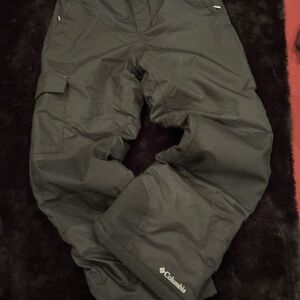 Columbia Bugaboo Black Snow Pants Size Youth L (14-16)